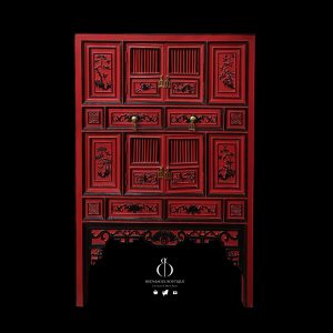 Traditional Hue’s Cabinet (size S) (red/ black)