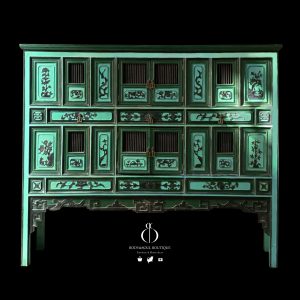Traditional Hue’s Cabinet (size L) (turquoise/ forest green)